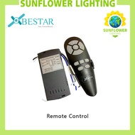 BESTAR Ceiling Fan BS 900 47inch 57inch 5 Blades 408-3L/ 408-4L Megaman 9.5W LED Bulbs(Optional: Bes