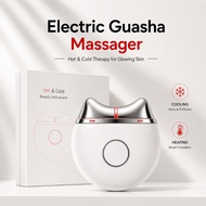 Moffie GuaSha Face Massager Electric Heat/Cold Gua Sha Neck Face Slimming Lifting Device