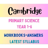 SC.43🌟Latest Syllabus🌟Cambridge Primary Checkpoint Science🌟Workbook+Answers🌟