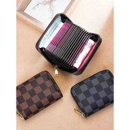 dompet perempuan women wallet Dompet wanita berkualiti pendek, dompet kecil, beg kad lipat, ritsleti