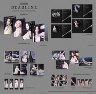 夾 weverse BLACKPINK DEADLINE Silver ver. Jennie Rose Lisa 小卡