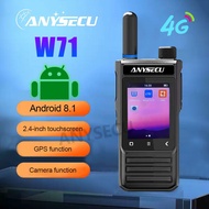 Anysecu W71 IP68 Waterproof zello Radio 4G walkie talkie ZELLO/REAL-PTT /POC GLOBAL / Walkefeel