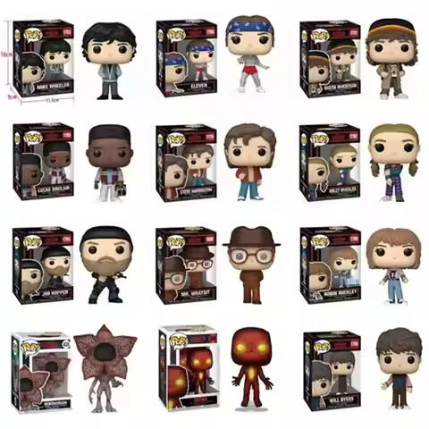 2026 brand new Funko Pop Season 5 "Stranger Things" POP, family member character dolls, birthday gif