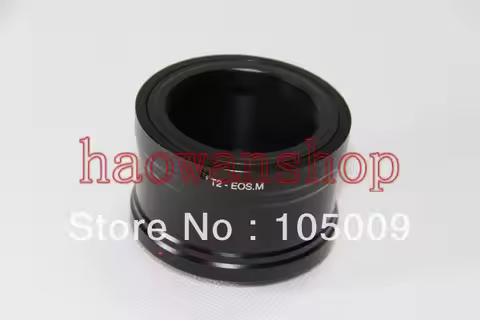 Adapter Ring for T2 T-2 mount telephoto Lens to canon EOSM EF-M eosm/m1/m2/m3/m5/m6/m10/m50/m100 Mir