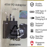 (SG) Samsung 45W Super Fast Charger 2.0 EP-T4510XBEGGB