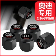 Suitable for Audi Tire Valve Cap A4L Q5L A6L A5 Q7 Q3 A7 A3 Car Valve Core Cap