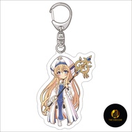 Keychain, Anime Standee Model Gblin Slayer Shinkan, Goblin Slayer, Elf Study Desk Decoration