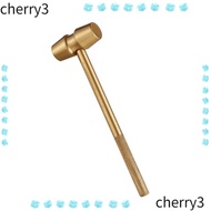 CHERRY Hammer, Yellow Brass Gavel, Lawyer Courtroom Gavel Company
