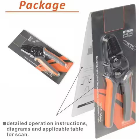 IWS 2820M Crimping Tool for Miniature Terminals Suitable for Various Applications Including RC and 3