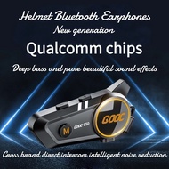 C50 PRO BassBoost Helmet Intercom - IP67 StormProof w/ 100hr MESH Group Chat