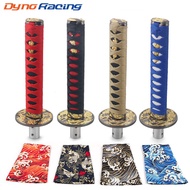 200MM JDM Samurai Gear Shift Knob Shifter With Dust Cover Shift Knob Collars And Adapters