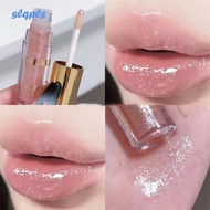 Waterproof Diamond Shimmer Glitter Lip Gloss 5 Colors Sparkling Glitter Liquid Lipstick Diamond Pear