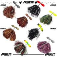 OPTIMISTI Bucktail Spinner Bait, Spinner Design Bucktail Design Fishing Spinner Bait, Musky Bucktail