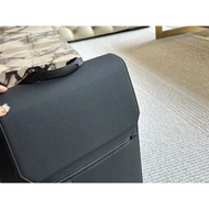 l Solid Simple Backpack Men's Commuting Shoulder Bag 40*30cm