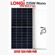LONGi Solar 225W Mono Solar Panel – High Performance Solar Battery, Genuine Soyer Tech Distributor.