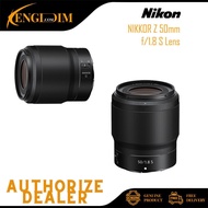 NIKON NIKKOR Z 50MM F/1.8 S Lens (NIKON MALAYSIA WARRANTY)