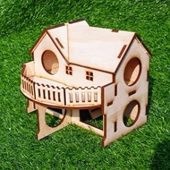 KAYU Hamster-cage-cage-cage-cage-hamster Wooden Hamster House.