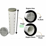 PVC pipe + biopore cover 4 inch 40cm ready to use strong thick durable guaranteed quality suitable f