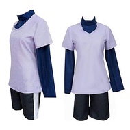 TOTENJS Killua Zoldyck Cosplay Costumes Killua Zoldyck cosplay white Uniforms Full Set for Mens Wome