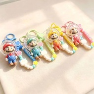super mario 掛件 掛飾 吊飾 瑪麗奧 馬里奧 蘑菇頭 蘑菇 星星 公仔 生日禮物 送禮 裝飾 鎖匙扣 keychain 聖誕禮物 蘑菇