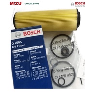 MIZU Bosch Oil Filter 1505- Mercedes-Benz M271 Compressor CGI Engine W204 S204 C204 W212 S212 C207 A