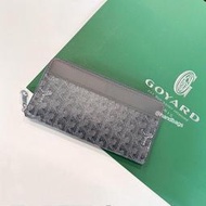 （法國代購）GOYARD MATIGNON WALLET GM 灰色 12卡 拉鍊 長夾