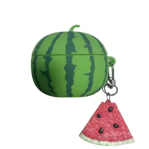 For FreeBuds 6 Simulation Fruit 3D Watermelon Cute Earpods Case for Huawei FreeBuds 6i 5i FreeClip P