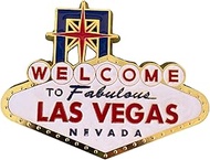 Las Vegas Sign 3D Magnet Welcome to Fabulous Las Vegas, Cards, Dice, Poker Chips, Collectible Souven