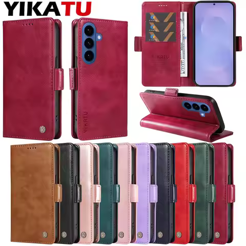Fashion Wallet Leather Case For Samsung Galaxy A9 2018 A8 A7 A6 Plus A5 2017 A3 2016 A14 A13 Lite A1