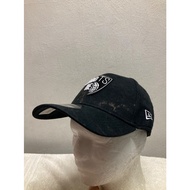 New Era 9Forty Brooklyn Nets Rumble Black Cap White Logo