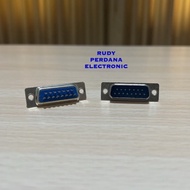 Socket CONNECTOR CONNECTOR VGA MALE COWOK DB15 DB 15 PIN