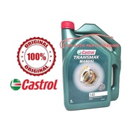 (100% Original) Castrol Transmax Manual 140 Manual Transmission Fluid API GL-4 4Litre