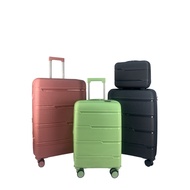 Giordano By Poly Pac 20'' 24' 28'' Unbreakable PP Expandable with Anti Theft Travel Luggage -GA2628
