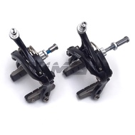 Tektro R358 Road Bike Long Reach Dual Pivot C-Brake Rim Brake Caliper Cartridge Brake Shoe