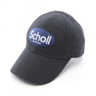 【二手】巴黎世家 (Balenciaga) BALENCIAGA帽子BALENCIAGA × Scholl 840108 黑色帆布帽 男士 全新未使用