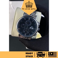 [ Malaysia Ready Stock ] 1WC Automatic Men Luxury Watch Jam Tangan Lelaki Pure Silver Case