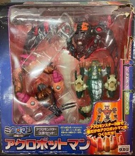 淸屋平讓 絕版 懷舊 1999年 日版 Takara 微星小超人 025 超磁力 大合體 惡魔 Figure (盒舊）