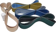 2X72 Leather Honing Belt with Assorted 9 Pack of Flexible 2X72 inch Sanding Belts