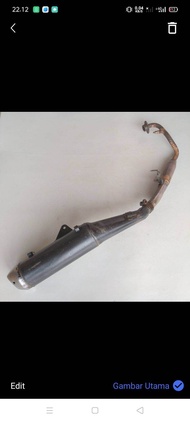 KNALPOT STANDAR CBR 150 K45 ORIGINAL COPOTAN KNALPOT CBR150 K45 SEKEN ORI