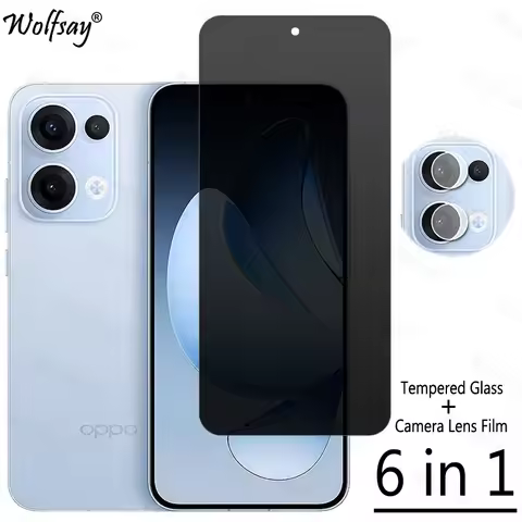 Privacy Screen Protector For Oppo Reno 13 Anti-Spy Tempered Glass Oppo Reno 13 5G Camera Lens Film G