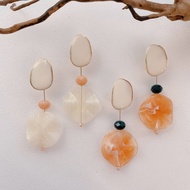 [ZANZAN ZANZAN] Transparent Acrylic Dangling Earrings [EK24AL007]