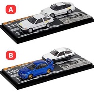 ****預訂 pre-order****   Modeler‘s 1/64 合金模型 頭文字D Initial D AE85 AE86 180SX GC8