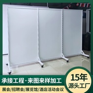 Calligraphy Painting Works Exhibition Exhibition Board with Wheel Screen Display Rack Event Advertis