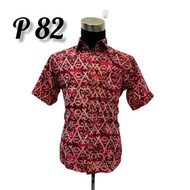 5.0 KEMEJA BATIK LENGAN PENDEK/KEMEJA LELAKI/BATIK ORI KELANTAN/FORMAL/HADIAH/RAYA