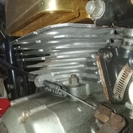 blok rxz 5pv y4 os 25 rxz sudah porting exhaust model kipas