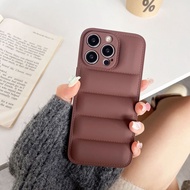 Down Jacket Fuel Injection Simple Phone Case Cross-Border Foreign Trade 17PROMAX16115PMiphone13 Appl