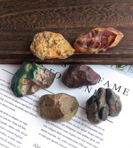 Gebi Stone 內蒙古產地 戈壁石 泥石原石組合 天然礦石 原礦