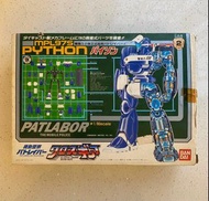 機動警察，金屬軀架(骨架)，PATLABOR，MPL97S，PYTHON，BANDAI 1990 Made in Japan
