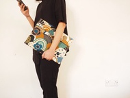 英國製作 日系和風山丘  switch ipad macbook 電腦保護套 收納袋