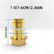 60mm Brass Dragon Head Extension Nut Kit, Kitchen Sink, Bathroom Sink Faucet Mounting Connector And 